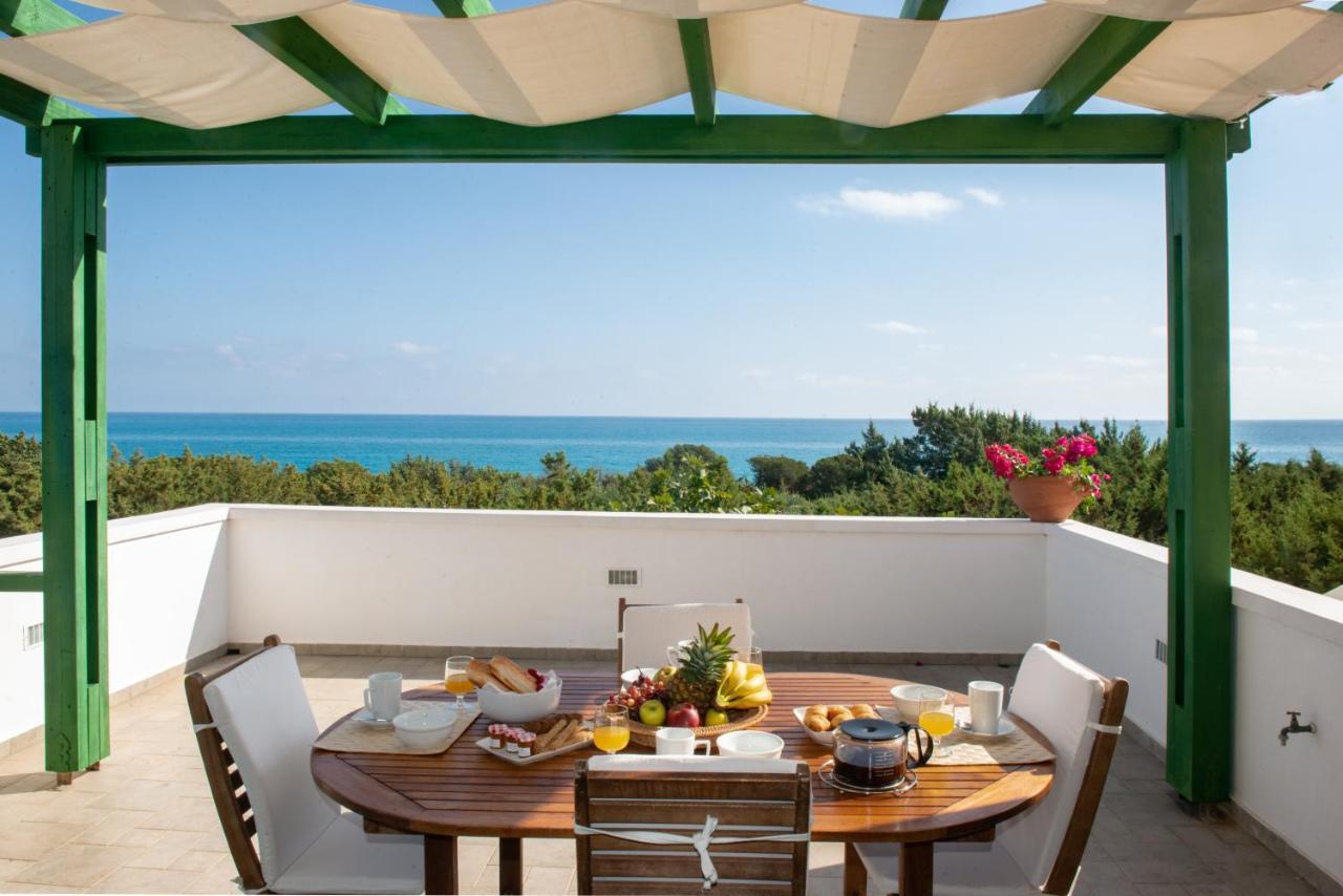 Beach Front Villa Rhodes Seashell Gennadi Exterior foto