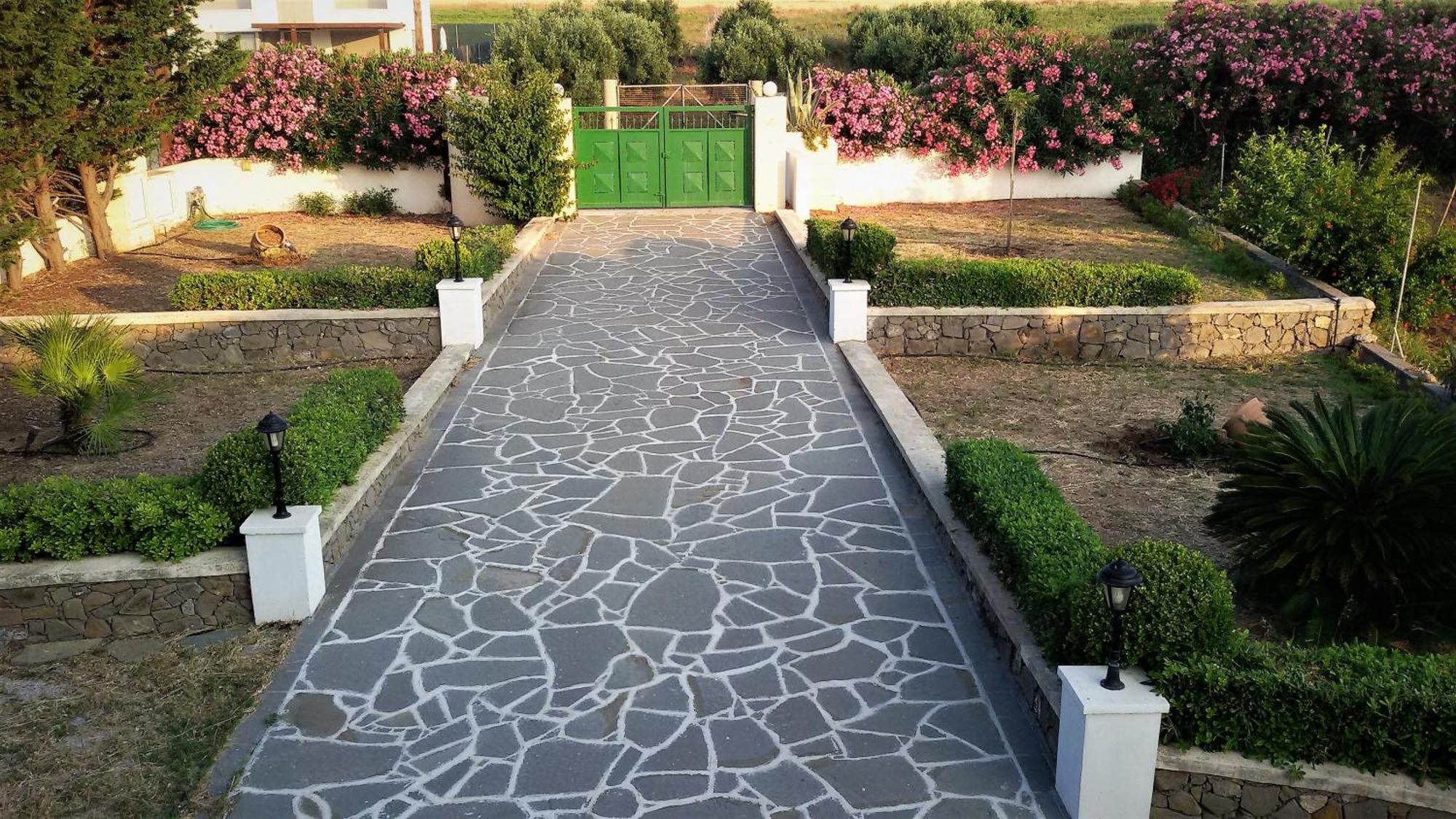 Beach Front Villa Rhodes Seashell Gennadi Exterior foto