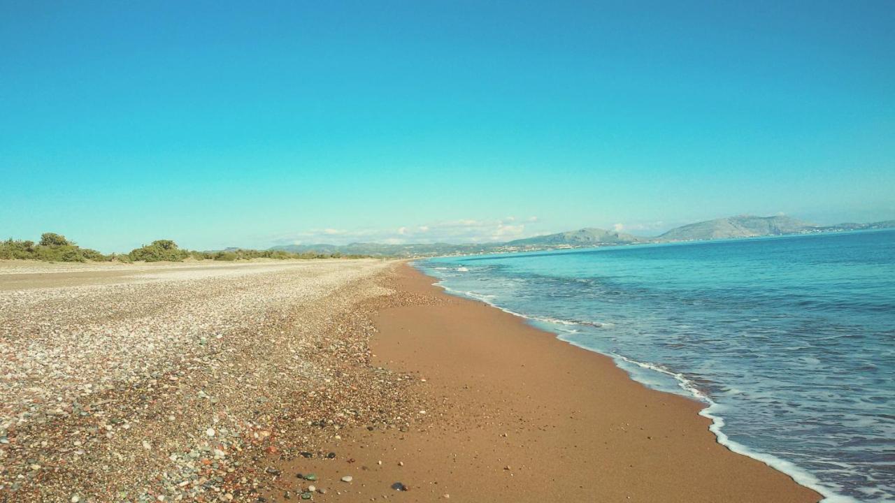 Beach Front Villa Rhodes Seashell Gennadi Exterior foto